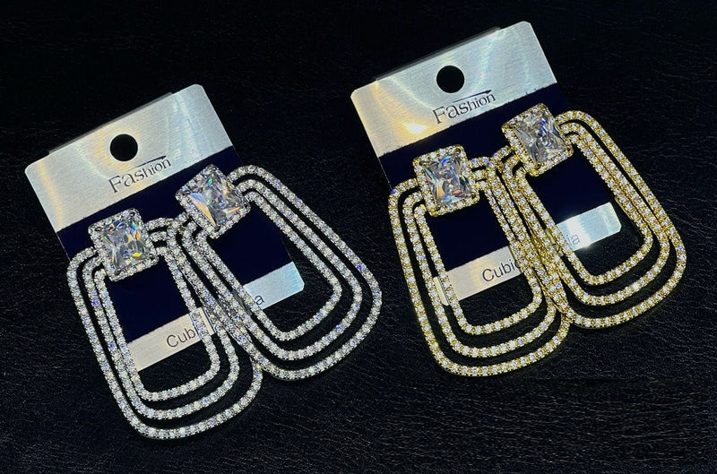 Daisy Luxe Halo Earrings